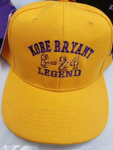 KOBE RIP EMBROIDERED HATS