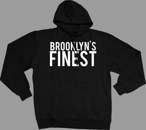 BROOKLYN'S FINEST - BROOKLYN T-SHIRT - SILK SCREEN PRINTED SHIRT