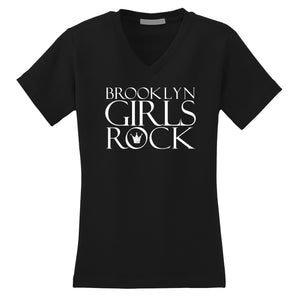 BROOKLYN GIRLS ROCK - BROOKLYN T-SHIRT - SILK SCREEN PRINTED SHIRT