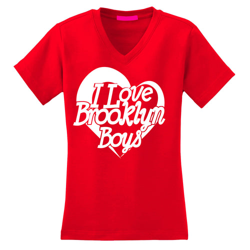 I LOVE BROOKLYN BOYS - BROOKLYN T-SHIRT - SILK SCREEN SHIRT